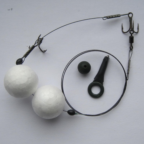 Rocket Pike Polyball Livebait Rig (2 x 20mm Polyballs) - Get