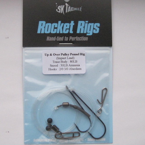 Rocket Up And Over Pulley Pennel Rig (Impact Lead) - Get fishing faster and  cheaper - Rocket Rigs